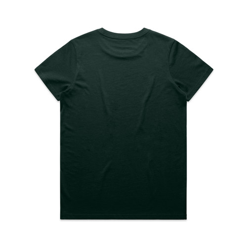 wo's-maple-tee-pinegreen-back