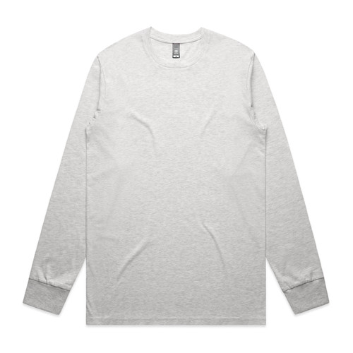 staple-l/s-tee-ashheather