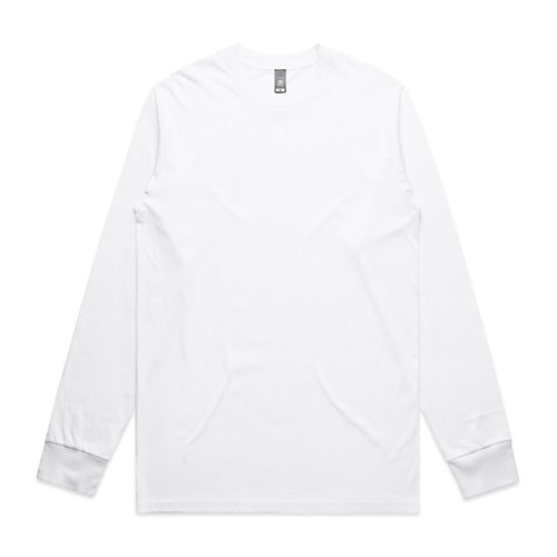 staple-l/s-tee-white