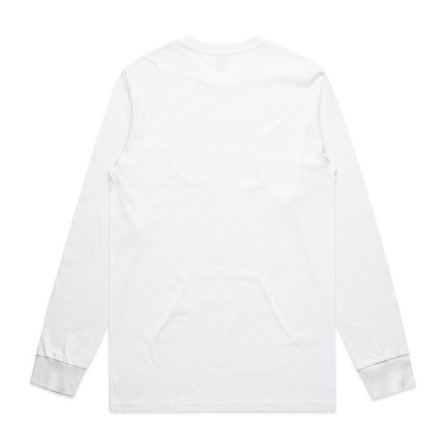 staple-l/s-tee-white-back